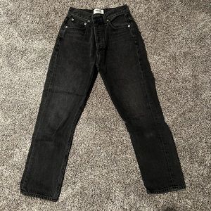 Agolde riley size 25